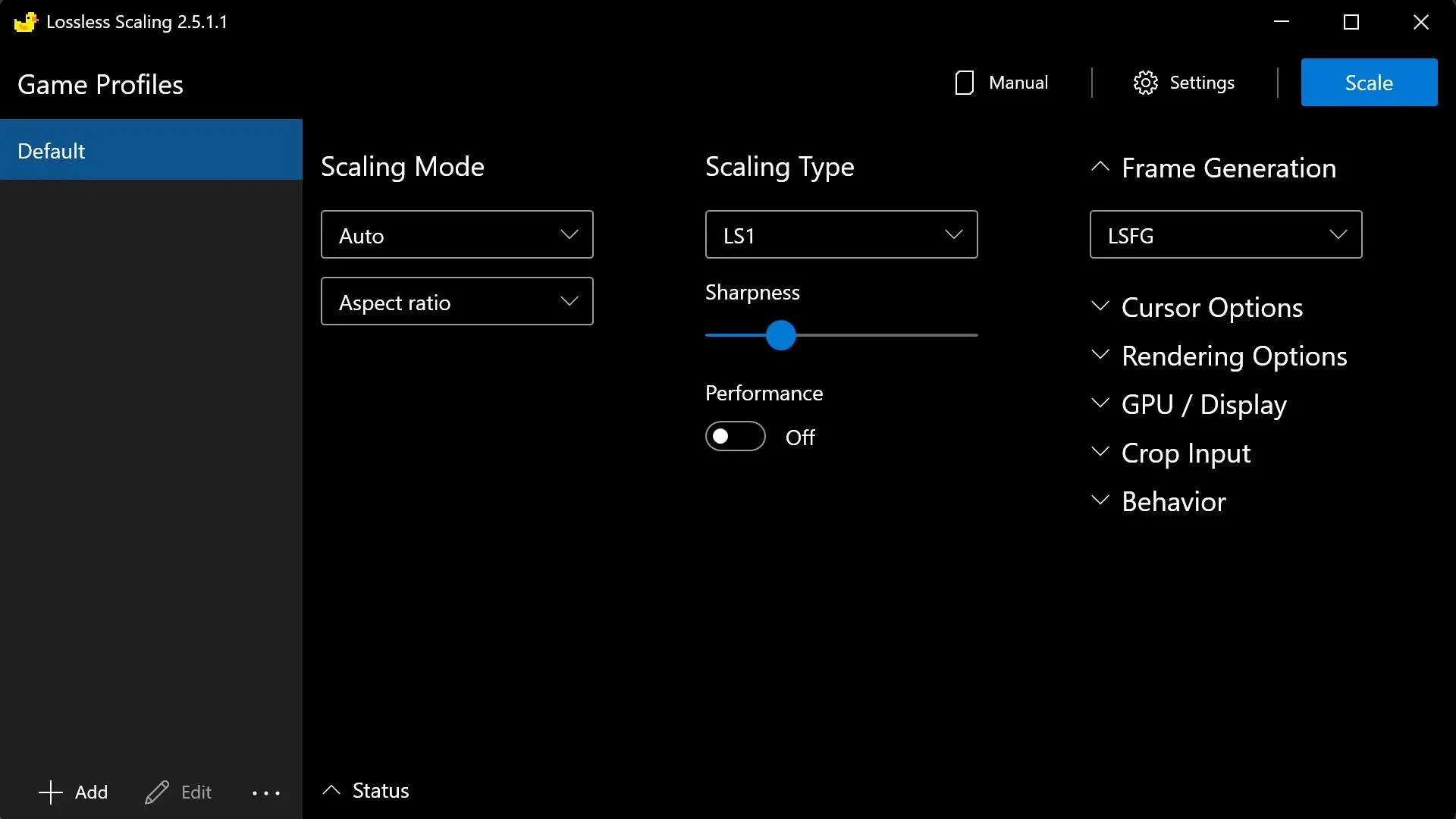 LossLess Scaling Learning